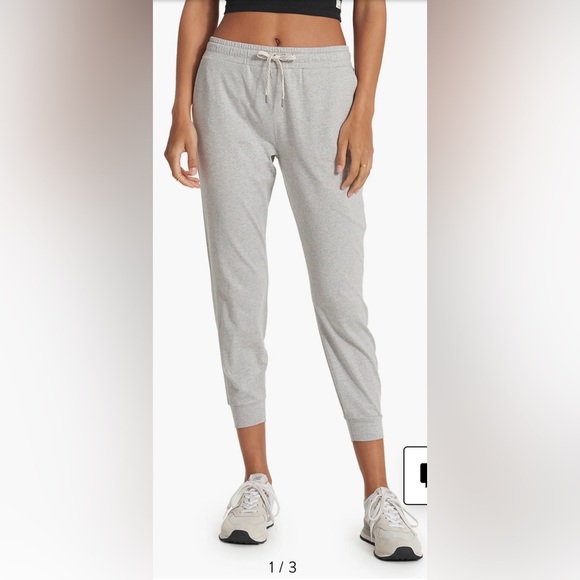 Vuori Pants - Vuori Light Gray Women's Jogger Pants